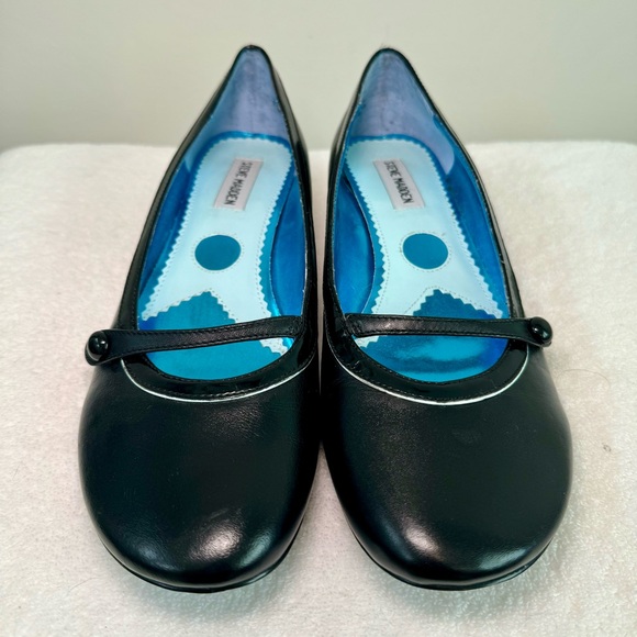 Steve Madden Shoes - Steve Madden P-Bethny black leather Mary Jane style kitten heels women’s 8.5M